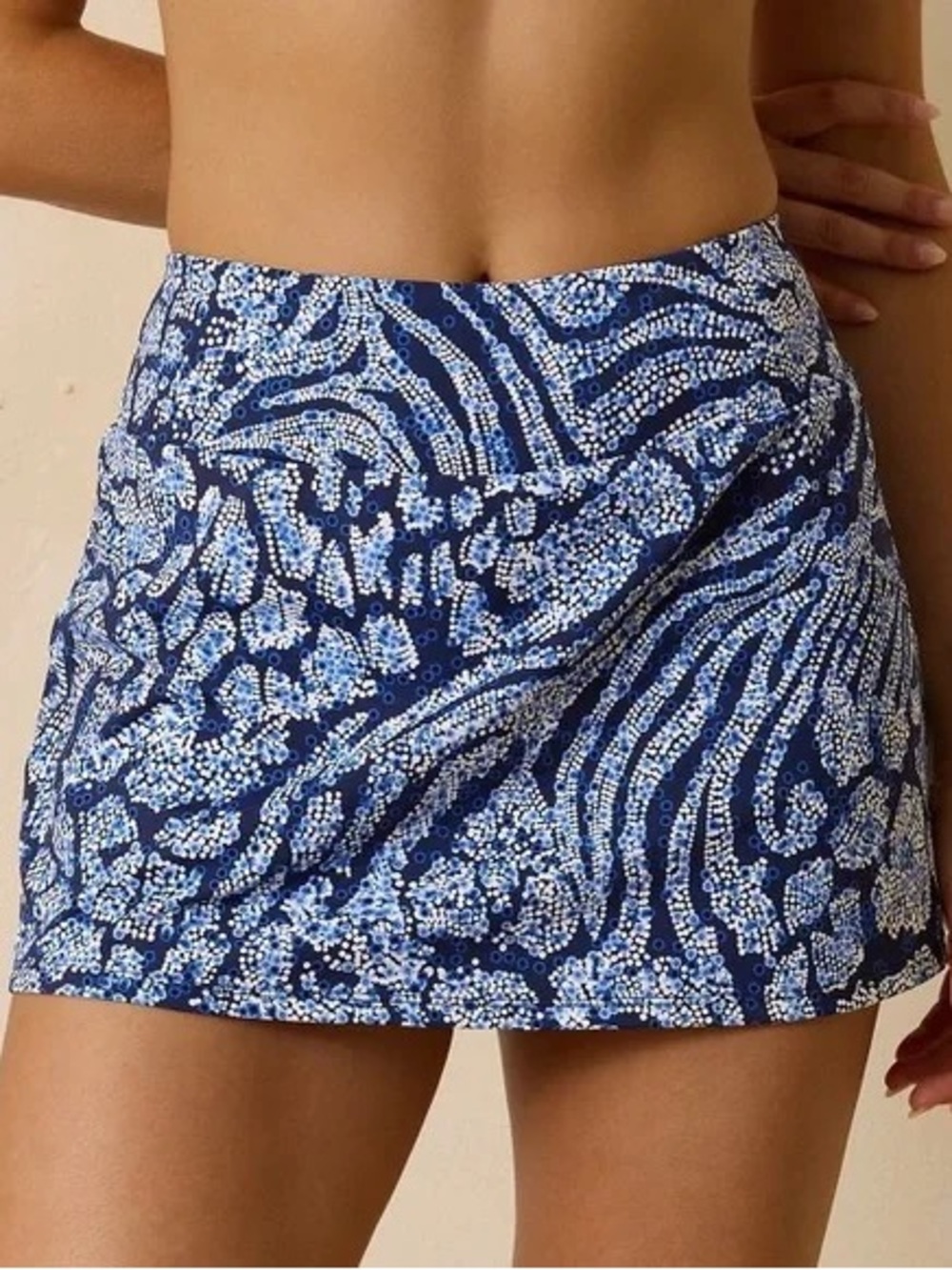 Tommy Bahama Playa Brava Skort Navy White Size Small